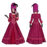 Dguisement de marquise baroque