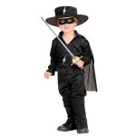 Déguisement masqué bébé zorro - widmann - 12 mois - noir - multicolore - licence zorro Déguisement masqué bébé zorro - widmann - 12 mois - noir - multicolore - licence zorro