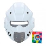 Dguisement masque gardien de lespace cb toys 22 cm - gris et blanc - pour enfant de 3 ans et plus