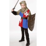 Déguisement médiéval Écartelé enfant - el rey del carnaval - bleu et rouge - pour garçon de 3 ans Déguisement médiéval Écartelé enfant - el rey del carnaval - bleu et rouge - pour garçon de 3 ans