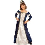 Dguisement mdival fille - my other me fun company - dame lucia - bleu - 10 ans