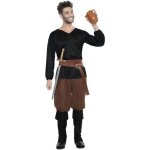D�guisement m�di�val pour homme - multicolore - ext�rieur - adulte - guerrier ou soldat m�di�val