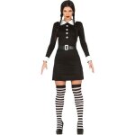 Dguisement mercredi classique femme - fiestas guirca s. l. - noir - adulte