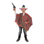 D�guisement - m�xicain - gar�on - poncho et chapeau - 3 ans et plus