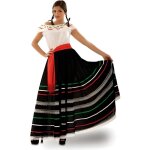Dguisement mexicaine adulte - mexique - western - noir - polyester - femme