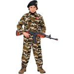 Dguisement militaire bret enfant - widmann - 11 ans - mixte - multicolore