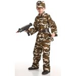Dguisement militaire casquette enfant - el rey del carnaval sl - 9 ans - mixte - marron - extrieur