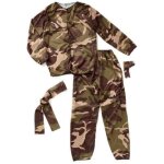 Dguisement militaire - widmann - 5 a 7 ans - sweat pantalon ceinture et bandanas - enfant - garon