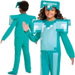 Dguisement minecraft armure de diamant - disguise - 127 - 136 cm - 7 - 8 ans - turquoise