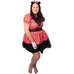 Dguisement miss mouse grande taille femme