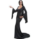 Dguisement morticia addams robe noire femme