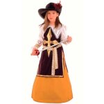 Dguisement mousquetaire enfant fille - limit sport sl - orange - a partir de 3 ans - multicolore