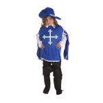 D�guisement mousquetaire enfant - ptitclown - bleu et blanc - mixte - � partir de 5 ans