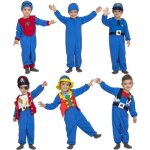 Dguisement multiple bleu 6 in 1 pour enfant et bb