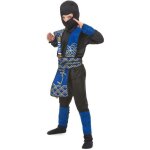 Dguisement - lucida - dguisement ninja bleu et dor garon