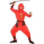 Dguisement ninja enfant - widmann - rouge - multicolor