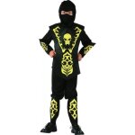 Dguisement ninja garon - marque - modle - orange - taille 10 - 12 ans - armure et accessoires inclus ...