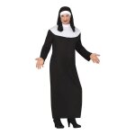 D�guisement - nonne - homme - noir - comprend casquette et robe - polyester