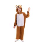 D�guisement - ours brun - 5 - 6 ans - maillot une pi�ce - polyester - int�rieur