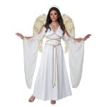 D�guisement ange divin blanc luxe femme