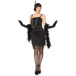 Dguisement charleston noir annes 20 femme