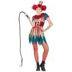 Dguisement - dguisement clown tueur color halloween femme