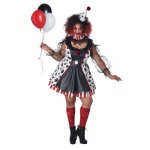Déguisement clown psycho robe grande taille femme Déguisement clown psycho robe grande taille femme
