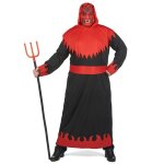 Dguisement - dguisement diable des enfers homme grande taille halloween