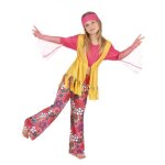 Dguisement - lucida - dguisement hippie muticolore fille
