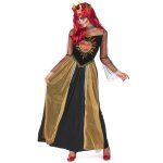 Dguisement - lucida - dguisement reine du dia de los muertos femme