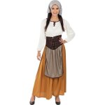 Dguisement paysanne mdivale femme - funidelia - marron - 100% polyester