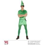 Dguisement peter pan adulte - widman - taille l 42 / 44 - costume avec tunique ceinture et chapeau vert ...