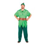 Dguisement peter pan homme ptitclown - vert en polyester - adulte - ptitclown