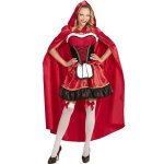 Dguisement de petit chaperon rouge corset femme - widmann - licence le petit chaperon rouge - rouge ...