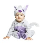 D�guisement petit chaton b�b� 12 / 24 mois violet lilas lavande parme prune