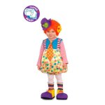 D�guisement - petit clown - bretelles - multicolore - 24 mois - int�rieur