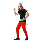 Dguisement petit gaulois rouge homme