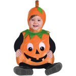 Dguisement petite citrouille enfant 1 / 12 mois orange cuivre mandarine