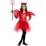 Dguisement petite diablesse rouge avec ailes pour fille - disfrazzes france