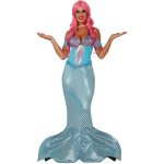 Dguisement petite sirne bleue pour femme - disfrazzes - modle petite sirne bleue - multicolore - ...
