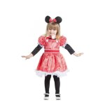 Dguisement petite souris rouge - disfrazzes - bb 24 mois - minnie - diadme collet robe et t - shirt ...
