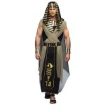 Dguisement pharaon anubis gypte antique homme xl noir