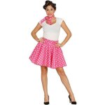 Dguisement pin up rose adulte - no name - annes 50 - intrieur - femme - polyester - rose