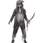 Déguisement pirate bateau fantôme - smiffys - enfant - gris - manteau pantalon chapeau Déguisement pirate bateau fantôme - smiffys - enfant - gris - manteau pantalon chapeau