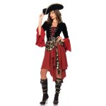 Dguisement - pirate femme - robe ceinture - multicolore - adulte