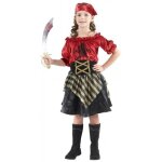 Dguisement pirate fille - jadeo - rayures dores - multicolore