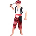 Dguisement pirate gilet - eurocarnavales sa - 4 ans - noir - garon