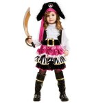 Dguisement pirate girly bb - blanc - intrieur - 24 mois - 2 ans