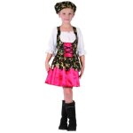 Dguisement pirate motifs dors fille jadeo - 7 ans - enfant - multicolore