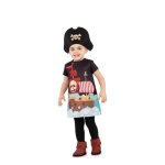 Dguisement piratita pour enfants et bbs - disfrazzes - robe et chapeau - multicolore - intrieur